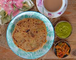 Aloo Paratha Recipe Is A Classic Spiced Indian Potato Paratha Made From Boiled Potatoes Flavored With Onions Green Chillies C Paratha Paratha Recipes Recipes