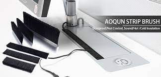 Koldlok raised floor grommets for data centers. Furniture Grommets Office Desks Cable Brush