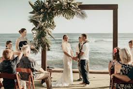 Wedding Designed By The Beach House Kauai Real Wedding Krista Jason Intimate Wedding Oceanfront Wedding Intimate Wedding Venues Beach House Restaurant