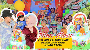He enjoys in his job and continues. Birthday Party Didi Friends Keluarga Bahagia Jihan Muse Birthday Anak Jihan Kecoh Youtube