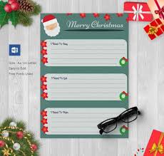Maybe you would like to learn more about one of these? 24 Christmas Gift List Templates Free Premium Templates