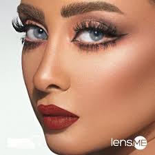 Bella Elite Cloudy Grey 2 Lenses Contact Lenses Colored Colored Contacts Without Makeup