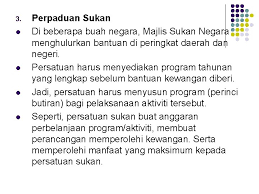 O kerajaan negeri mempunyai kuasa terhadap kerajaan tempatan seperti yang berikut : Sumber Kewangan Sumber Kewangan Persatuan Sukan L L