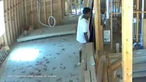 Owner of house ahmaud arbery purportedly entered before shooting is getting threats. Ahmaud Arbery Video Shows Man Enter House Under Construction Near Murder Scene Abc7 Los Angeles