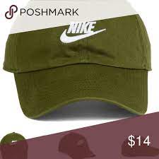 Army Green Nike Hat Slightly Used Nike Cap Nike Accessories Hats Army Green Nikes Nike Hat Green Nike