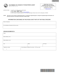 Change the registered office address on item 4, section c of form 401. Change Registered Agent Indiana Free Guide