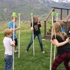 Big Group Games The Stick Game This One Is So Fun In Big Groups Especially If They Re Competitive Teenagers To Play Group Games Games For Kids Youth Games