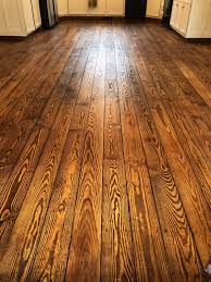 5 1 2 Yellow Pine Stained In Provincial Traditional Porch Hardwood Floors Living Room Designs