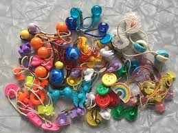 Lot Of 38 90 S Hair Bobble Elastics Etsy Hair Bobbles 90s Hairstyles Bobble