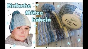 Beginne mit einer luftmaschenkette und einer reihe stäbchen als basis.mit catania von schachen. Mutze Hakeln Ohne Zunahmen Super Einfach Youtube