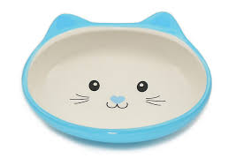 kedi seramik mama kabi kielo mavi petza