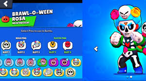 Rosa was just a normal botanist, who had a huge love for the plants. New Brawl O Ween Rosa Skin Exclusive Pins Losing And Winning Anamation Gameplay Brawl Stars Youtube