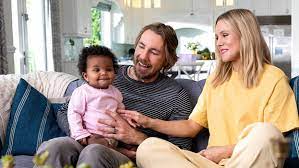 The actor then described the shock of seeing the baby come out of his wife's body. Kristen Bell Dax Shepard Launch A New Baby Line At Walmart Motherly
