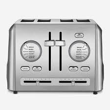 4 Slice Metal Toaster