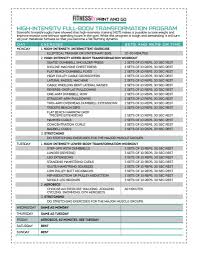 Simply Well Fed Page 2 Of 3 Health And Wellness Body Transformation Workout Body Transformation Program Transformation Body