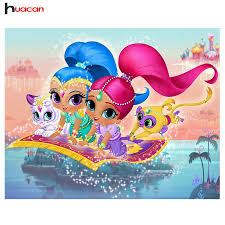 5d Diamond Painting Shimmer And Shine Kit 5d Diamond