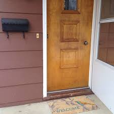 Repairing the door yourself can be a daunting task — but so can paying for rep. Craftsman Front Door Bright Green Door