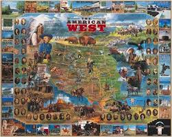 Our puzzles are mostly from galison as we love the modern designs and superb jigsaw quality. Amazon Com White Mountain Puzzles American West 1000 Piece Jigsaw Puzzle Toys Games American West West Map 1000 Piece Jigsaw Puzzles