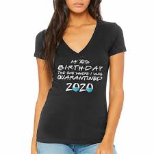 30th birthday present ideas can be hard to pick. My 30th Birthday Deep V Neck Birthday Shirts For Women It S My Birthday Shirt 30th Birthday Gifts For Her Friends Tv Show Apparel
