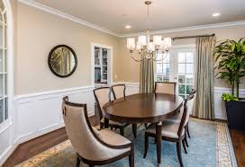 Chair rail painted the same color as the walls dining room designed. 2 Tone Paint With Chair Rail Ideas Photos Houzz