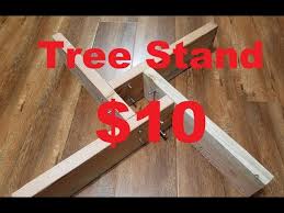 $10 Christmas Tree Stand Updated