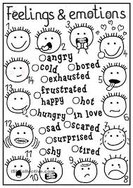 Maybe you would like to learn more about one of these? Emotions Coloring Page Worksheets 99worksheets