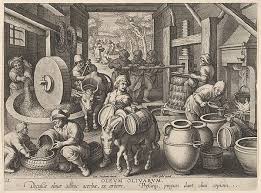 New Inventions Of Modern Times Nova Reperta The Invention Of The Olive Oil Press Plate 12 Jan Collaert I Netherlandish Antwer Art Art Periods Art Prints