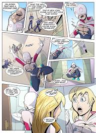 Gwen Body Swap [Spider-Gwen] (Lulart  Eleira0) : rrule34