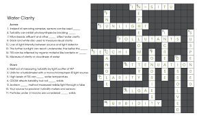 Maybe you would like to learn more about one of these? Environmental Monitor Crossword Puzzles