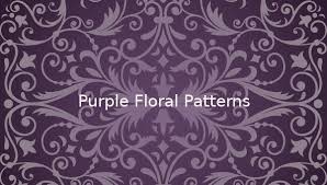 They say the earth laughs in flowers. Free 14 Purple Floral Patterns In Psd Vector Eps