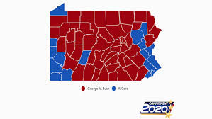 Maps Show How Pennsylvania Voted For President County By County