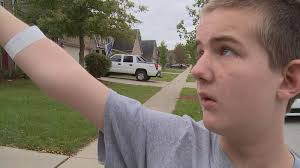 Lexington middle school student leaves school, falls into drainage ditch