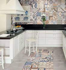 The images are digitally printed on to the back of the glass using a uv cured ink and the splashback will be completely opaque when fitted. Create A Summery Kitchen With Moroccan Tiles Walls And Floors