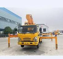 Isuzu 33m Telescopic Boom Aerial Lift Truck High-Altitude Operation  Platform Truck