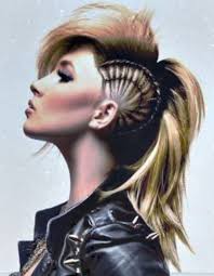 Punk style is looks oldie but so many people loves this style and live this style too. Punk Hairstyles For Long Hair Cute Long Hairstyles Mohawk Hairstyles For Women Mohawk Hairstyles Punk Hair