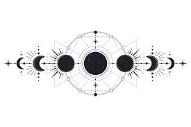 Here you can find moon phases, . Moon Phases Mysterious Moonlight Activity Stages 975942 Elements Design Bundles