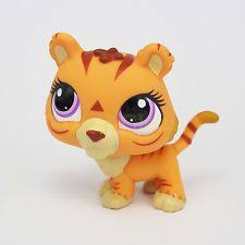 Littlest Pet Shop Cat Tiger Collection Child Girl Boy Figure Toy Loose Lps007 Little Pet Shop Toys Littlest Pet Shop Pet Shop