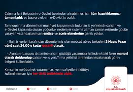 İçişleri bakanlığı, koronavirüsle mücadele kapsamında 29 nisan'da başlayıp 17 mayıs'a kadar devam edecek tam kapanma sürecine ilişkin yayımlanan genelge konusunda sıkça sorulan soruları yanıtladı. Uwpb7c8f7alc4m