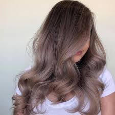 Mauve Ash Blonde Hair Hair Styles Balayage Hair Brown Hair With Highlights