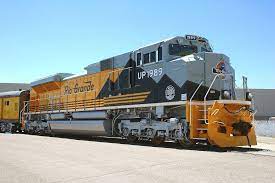 Up 1989 Drgw Heritage Unit New Emd Sd70ace At The Unveiling Event Train Union Rio