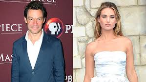 The pair were seen leaving private members' venue the mark's club in mayfair together in the early hours of saturday morning. Lily James Dominic West Spotted Kissing In Rome See Pics Ebiopic Ebiopic Com Biopic Movies Tv Serial Web Series Reviews And News