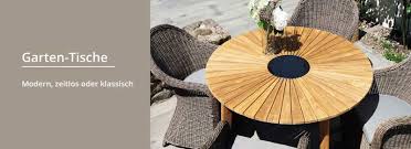 Auf diese weise entsteht ein ganz besonderes design, das von der tischplatte mit glasauflage und flechtrand. Gartentisch Aus Teak Gartentische Fur Ihren Lieblingsplatz