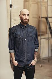 Look Book Homme Mode Homme Freeman T Porter Freemantporter Denims Man Fashion Bald Men With Beards Bald Men Style Bald Men