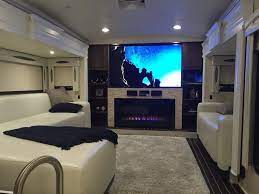 According to the company, it includes a sound system, multiple televisions, and a pretty spacious bedroom. 11 Luxury Rvs That Are Nicer Than Your Home