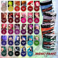 Manic Panic Classic Semi Permanent Vegan Hair Dye Color All
