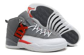 Air Jordan 12 Retro Black And Orange Nike Air Jordan 12 Whtie Gray Aj12 Retro Athletics J12 Mens Basketball Shoes Air Jordans Air Jordan 12 Retro Air Jordans Retro