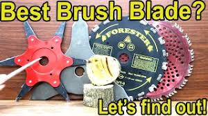 Trimmer brush cutter blades tested: Best Brush Cutter Blade Let S Find Out Stihl Husqvarna Echo Oregon Renegade Forester Youtube