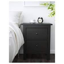 You can find black nightstands white nightstands brown nightstands walnut nightstands and brown nightstands as well as gray a nightstand should look great beside your bed so browse the ikea selection for one that would look right at home in your own bedroom. Hemnes 2 Drawer Chest Black Brown 21 1 4x26 Our Favorite Ikea