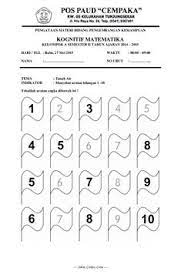 Maybe you would like to learn more about one of these? Contoh Soal Kognitif Untuk Anak Tk