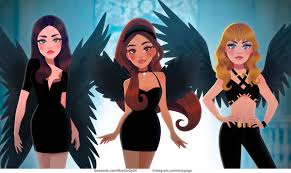 Ariana grande & miley cyrus & lana del rey. Ariana Grande Miley Cyrus And Lana Del Rey S Don T Call Me Angel Has Arrived
